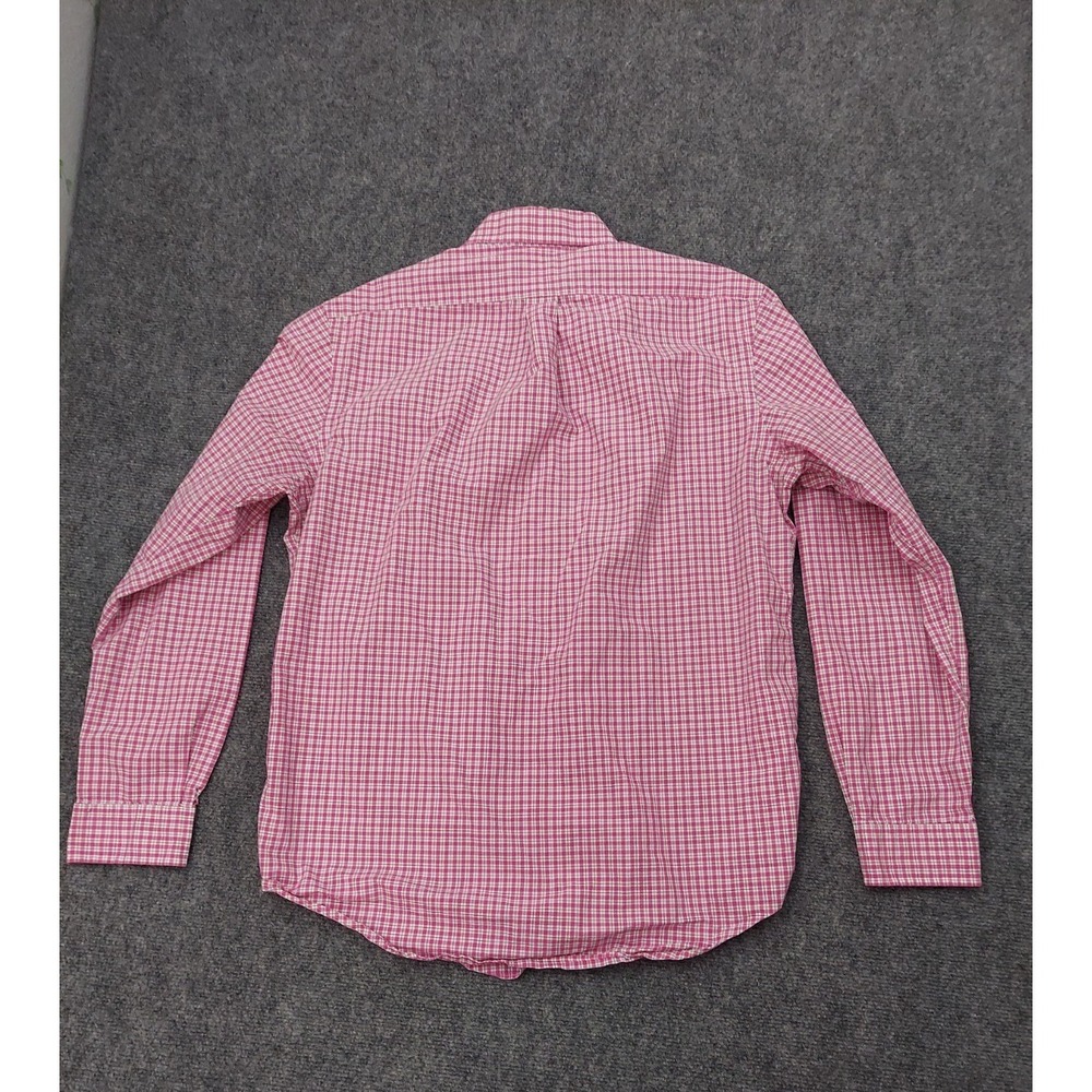 Lot 3 Ralph Lauren Shirt Men Large Blue Pink Plaid Button Down Pony Long Sleeve - Picture 16 of 16